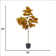 63" Vintage Real Touch Maple leaf tree with large beautiful leaves- Perfect for indoor and outdoor décor