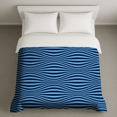 Housses de couette Wavy Blue Lines