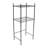 Galgano 53" H x 24" W x 18" D Microwave and Mini-Fridge Storage Rack