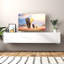 Meuble audio-vidéo moderne avec console multimédia de rangement pour le salon