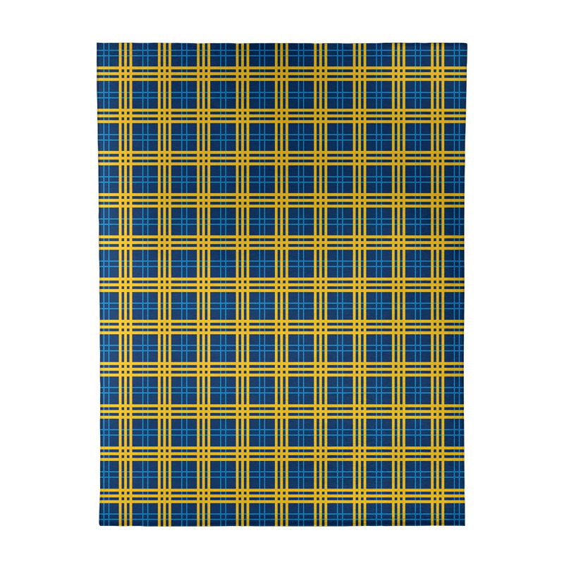 Plaid Indoor Rug, Rectangle 8' x 10'