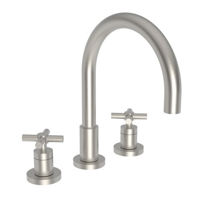 East Linear Double Handle Kitchen Faucet