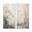 Ensemble de salon Minimalisme Calm River Forest - Trees-952972045