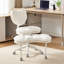 Chaise de méditation Plus, chaise rembourrée à double couche en molleton Teddy