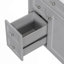 Meuble-lavabo 30 po avec lavabo supérieur, meuble-lavabo moderne avec 2 tiroirs et un tiroir basculant, meuble-lavabo simple-115688293