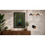 Peacock Resplendent Botanical - Framed Print-1183420157-1183420155