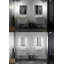 Verdera® Recessed or Surface mount Frameless Medicine Cabinet 2 Shelves Lighting Electrical Outlet