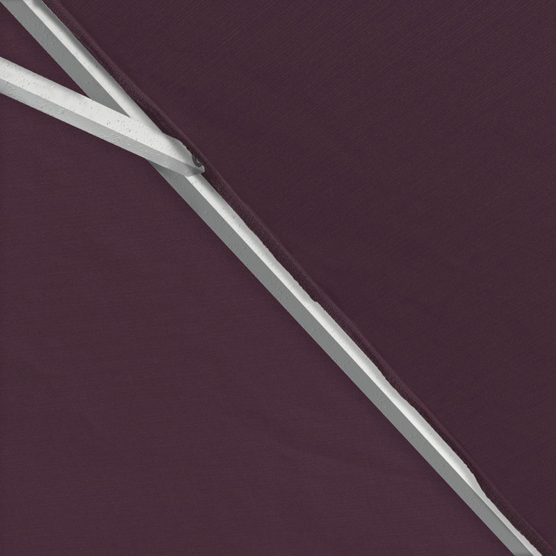 Parasol de marché 132 po, Spectre Aztec Sunbrella® Plainweave, Blanc 1