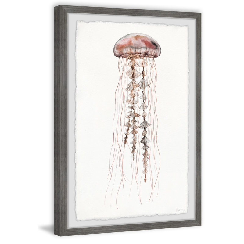 Hippy Jellyfish by Parvez Taj - Single Picture Frame Print, 61cm H x 41cm W