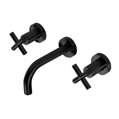 Cigno Wall Mounted Bathroom Faucet