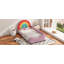 Lit de jour simple tapissier arc-en-ciel Rainbow