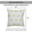 Sea Dollar Checker 18 x 18 Spun Poly Pillow-124085932