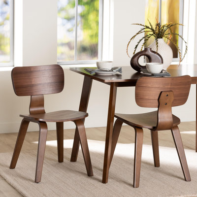 Ensemble de chaises de salle à manger 2 pièces Baxton Studio Billie