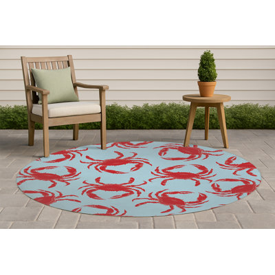 Tapis d'extérieur décoratif Crabby