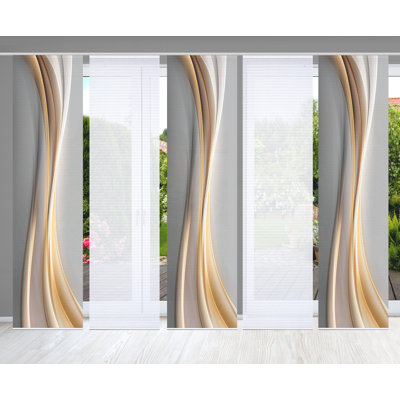 Semi Sheer Sliding Panel