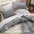Bedsure Microfiber Duvet Cover Full Size - Prewashed Cotton-Like Extra Soft Bedding Set (Set of 3)-920338763-920338761