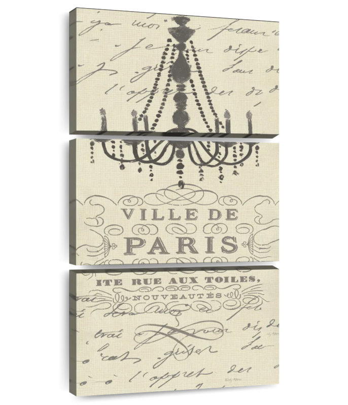 Panneau French Couture I, H 32 po x l 15 po
