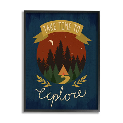 Time To Explore Woodland Adventure - scène de nuit