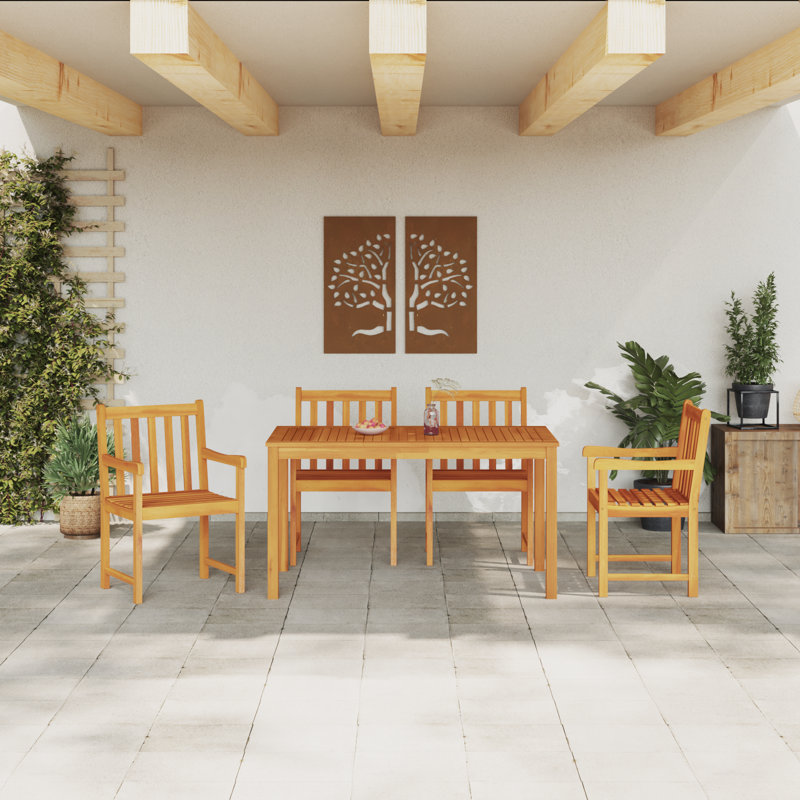 Ensemble repas 5 pièces vidaXL, 4