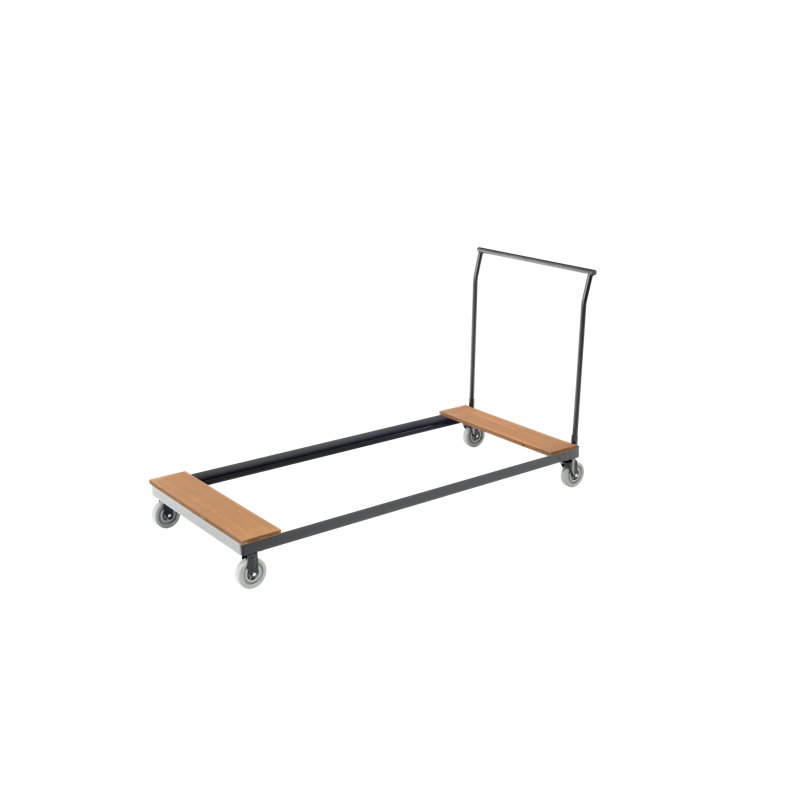 Chariot de table robuste, H 31 po x l 72 po x P 36 po