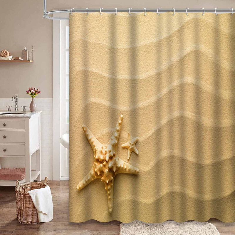Étoile de mer sur la plage de sable avec 12 crochets, L 72 po x l 72 po