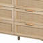 Commode 6 tiroirs multi-usages, armoire de rangement moderne avec pieds en bois-88590371-121685575-131508416