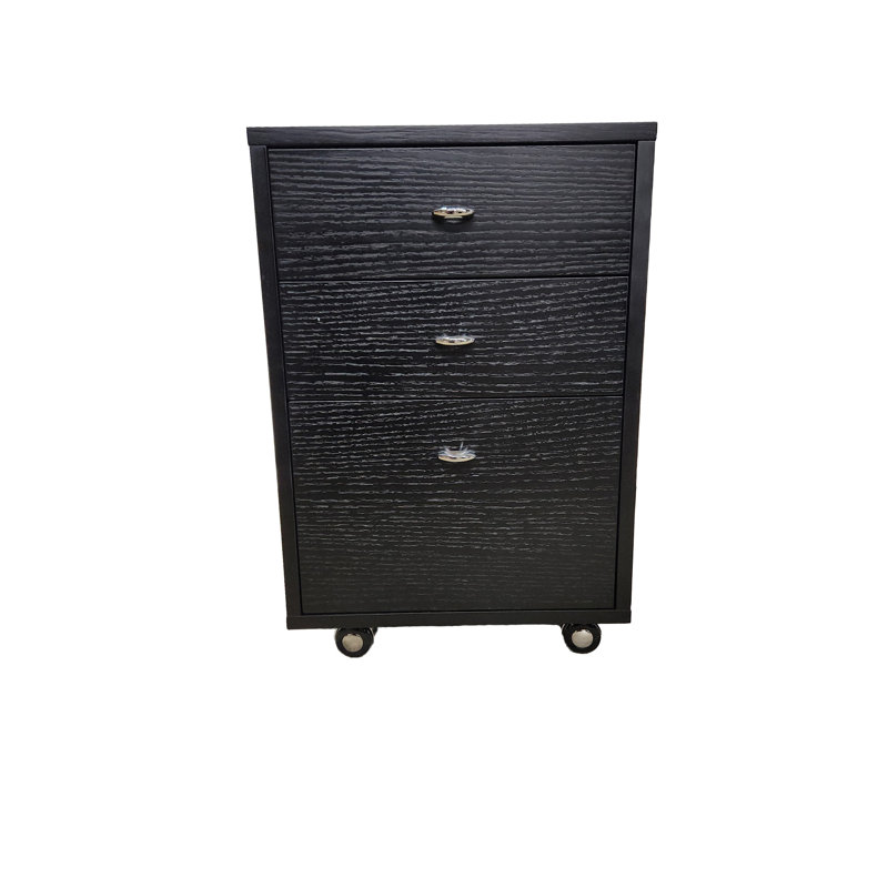 BALI Black Filing Cabinet