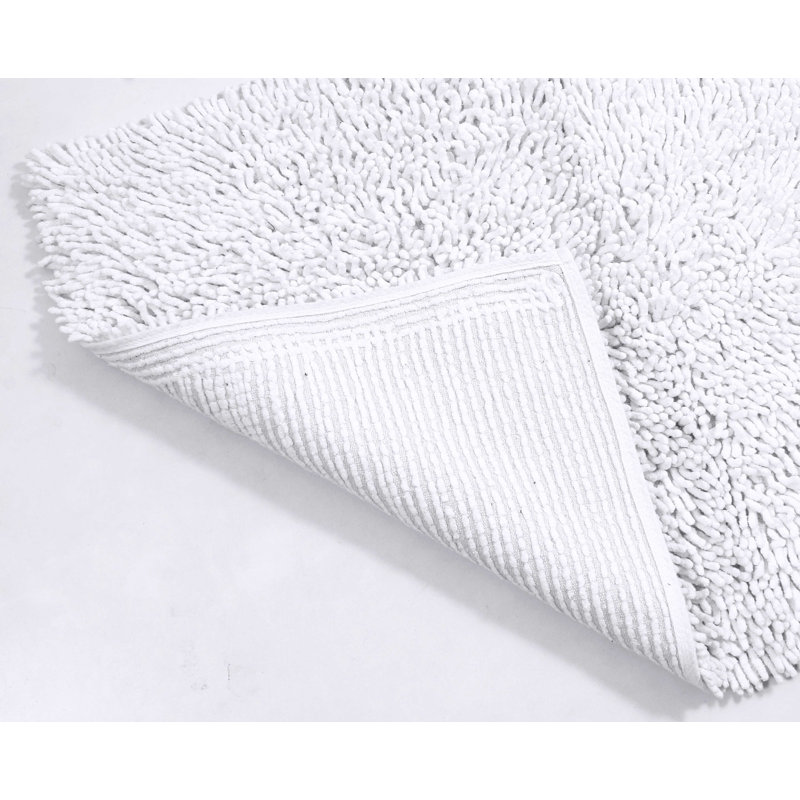 Descente de bain, Blanc