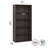 Kyoung 73'' H x 36'' W Standard Bookcase-68641884