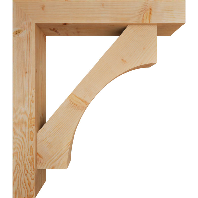 Support de bloc l 7 1/2 po x P 42 po x H 48 po Westlake, 48 x 42, Sapin Douglas de l 7 1/2 (lisse)