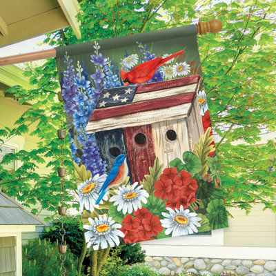 40 in. H x 28 in. W Polyester House Flag