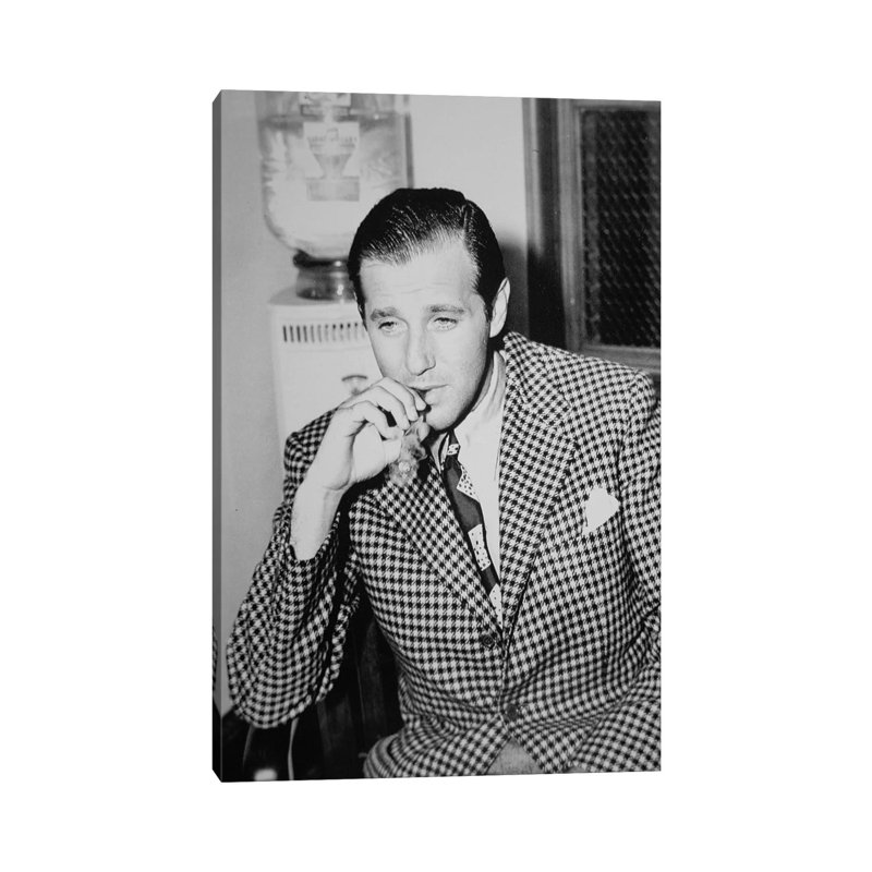 Benjamin 'Bugsy' Siegel 1 Piece Wrapped Canvas Wall Art, 66.04cm H x 45.72cm W