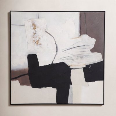 Tiago Hand-Painted Canvas Painting