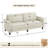 Parkville 67" Linen Flared Arm Loveseat-1231561869