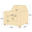 Fauteuil d'appoint 33,86 po Chenille-306370175