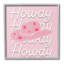 Bc-678_FG "Soft Pink Howdy", cadre unique par Corrine Rose Design sur toile-100969051-98895758