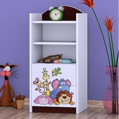 Delia 96 cm H X 45 cm W Kids Cube Bookcase