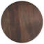 Table de bout ronde brune