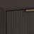 Granville 24" Modern Solid Wood Narrow Dresser with 5 Shelves in Charcoal Gray-1483306789