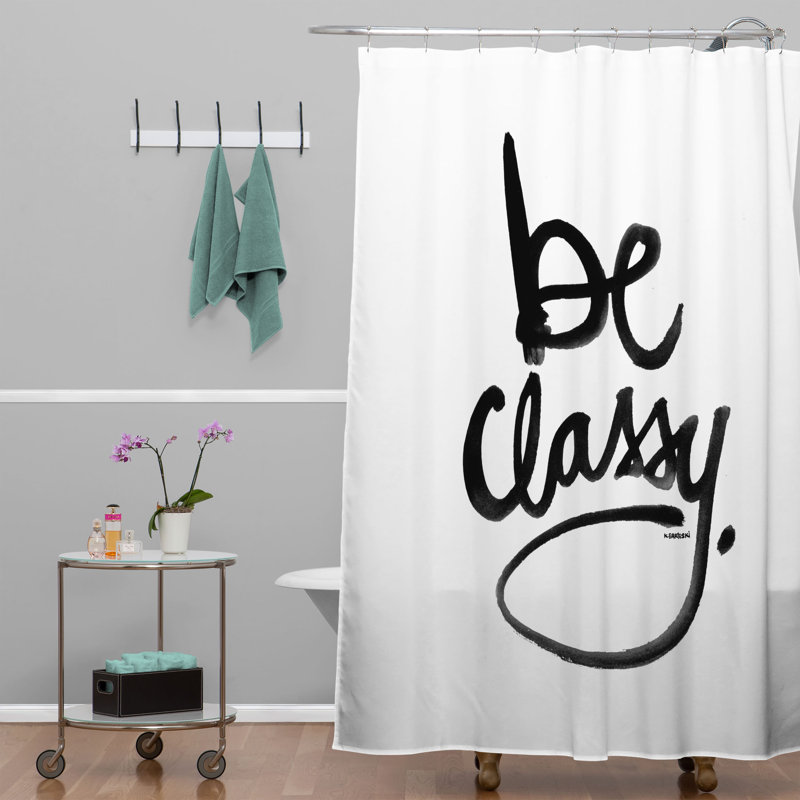 Rideau de douche simple be classy Flanary