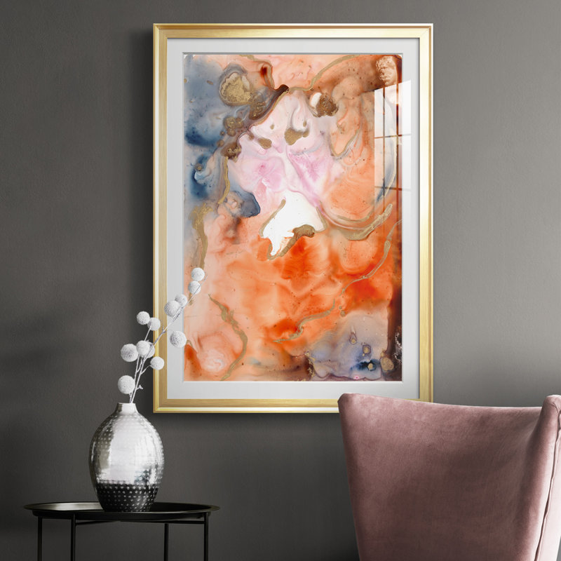 «Lighting The Way III» - Impression, H 24,5 po x l 18,5 po x P 1 po, Cadre doré