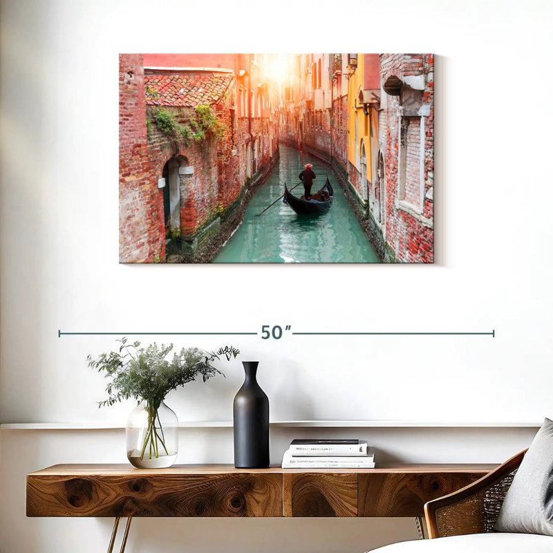 Nicci Venetian Gondola, 24" H x 36" W