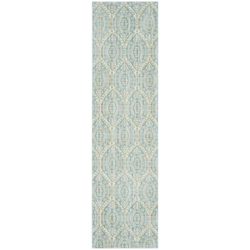 Escoba Performance Geometric Rug, Runner 2'3" x 8'