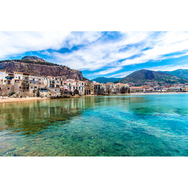Cefalu, Sicily - Wrapped Canvas Print, 20cm H x 30cm W