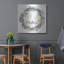 «Let It Snow Wreath» par Seven Trees Design, art mural en métal, 36 po x 36 po