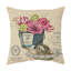 Heisey Floral Square Cushion