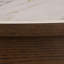 Extendable Round Dining Table