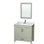 Sheffield 36" Single Bathroom Vanity Set with Mirror