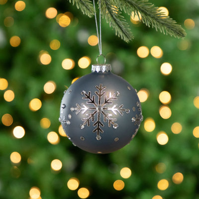 4'' Glass Ball Ornament