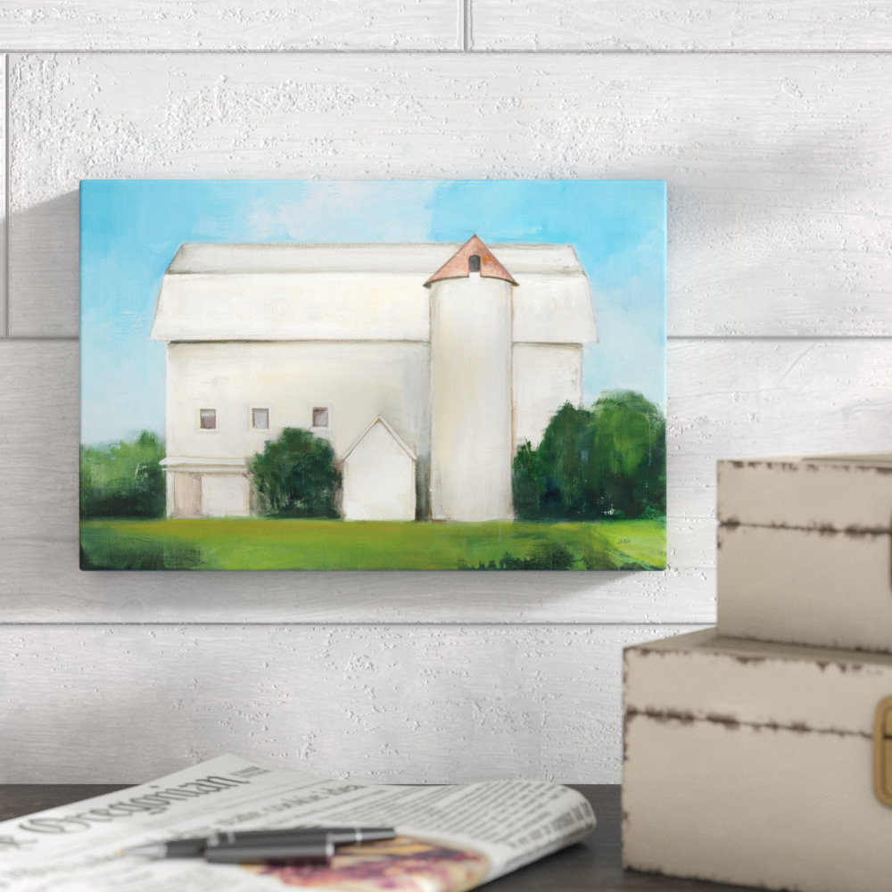 On The Farm by Julia Purinton - Wrapped Canvas Painting